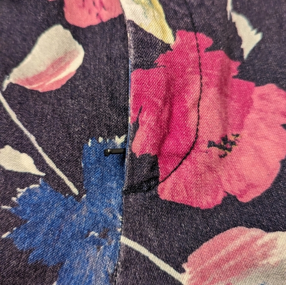 Banana Republic Floral Skinny Work Pants - Picture 3 of 4